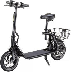 Wildken Elektromos Roller levehető üléssel, kosárral - Fekete GBR-13 HITEL NINCS! ! !