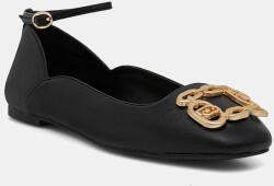 Liu Jo bőr balerina cipő BRIGITTE 01 - fekete Női 38