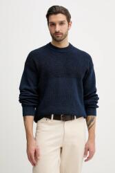 BOSS Orange pulóver gyapjúkeverékből Kartney - sötétkék L