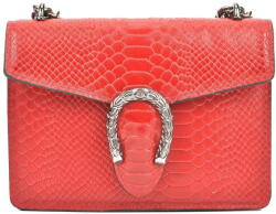 Renata Corsi Fiona piros bőr borítéktáska - Renata Corsi