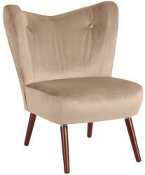 Max Winzer Sari Velvet bézs fotel - Max Winzer