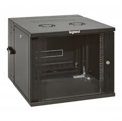 Legrand Linkeo pivoting 19 cabinet cu pivoting body - capacity 18U - dimensions 871x600x610 mm - ready-assembled (646224)