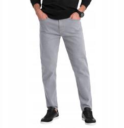 Ombre Férfi Farmer Nadrág, Slim Fit, kopásmentes, Size XL, szürke (113246)