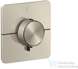 Hansgrohe AXOR ShowerSelect ID falsík alatti termosztátos kád/zuhany csaptelep, szálcsiszolt nikkel 36754820 (36754820)