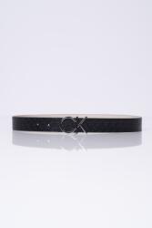 Calvin Klein Öv, fekete bőr, valódi bőr, 80-as méret (K60K612397 0GM)