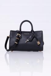 Michael Kors bőr kézitáska, fekete, 22×13×7.5cm, női (32F4GETC0L BLACK)