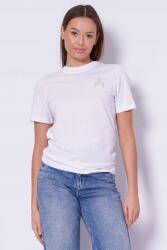 Patrizia Pepe fehér pamut póló, női, 100% pamut, 2024-es kollekció (2M4381 J159 W103)