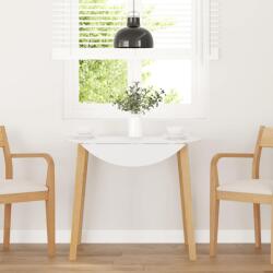 vidaXL természetes tömörfa gumi étkezőasztal (4102531)