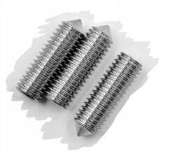 Milwar M6x25 Beállítócsavar fej nélkül, Kúpos, rozsdamentes Inox A2 914 (10 darabos) (0914206025-010)