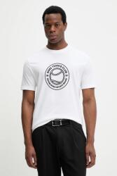 BOSS Green pamut póló TS_Join Logo - fehér M