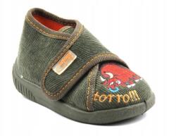 Befado Gyerek Papucs Befado 947B142, zöld, tépőzáras, textil, Size 18-25 (716S237)