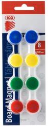 Ico Mágnes 20mm, 8 db/csomag, Ico, 4 klf. szín (7570864000) - tonerpiac