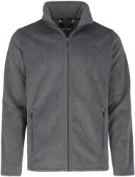 Volcano Férfi Polár Pulóver, XXL, szürke, állógallér