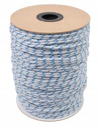 DQ-PP Polipropilén fonott kötél, fehér pöttyös, 4mm, 50M (LILPP4B.4)