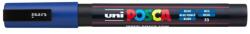 uni Dekormarker 0, 9-1, 3mm, Uni Posca PC-3M kék (2UPC3MK) - tonerpiac