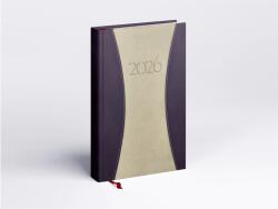 Realsystem Határidõnapló Prémium A B/5, heti krémszínű lapokkal drapp Realsystem 2026 (9612-77) - tonerpiac