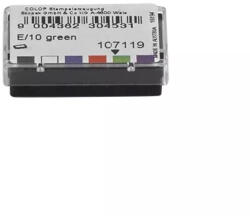 Colop Bélyegző cserepárna, E/10 Colop zöld (COLOP E/10 ZÖLD) - mystock