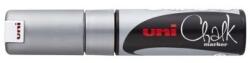 uni Krétamarker folyékony 8mm, Uni-Posca PWE-8K ezüst (2UPWE8KE) - tonerpiac
