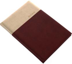 Realsystem Határidõnapló Lux B/5, heti fehér lapokkal barna Realsystem 2026 (5611-46) - tonerpiac