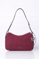 Michael Kors Bordó bőr válltáska Nolita medium, 38×21×10cm, 1 rekesz (30F5SY5M2L OXBLOOD)