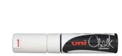 uni Krétamarker folyékony 8mm, Uni-Posca PWE-8K fehér (2UPWE8KFEH) - tonerpiac