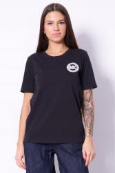 Michael Kors Fekete pamut póló díszítő Michael Kors logóval MF551WP97J S (MF551WP97J BLACK)