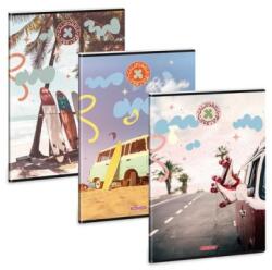 Ars Una Füzet iskolai A4, 40lap, sima Ars Una CALIFORNIA LIFESTYLE 10db/csomag (53804860) - tonerpiac