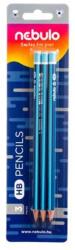 Nebulo Grafitceruza, HB, háromszögletű, NEBULO 3db-os (GC-3-HB-TR) - mystock