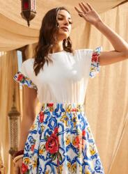 Shein Klasszikus Fehér Női Póló 40/42 1V7R