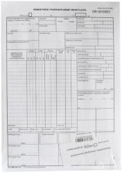 Nyomell Nemzetközi tehergépjármű menetlevél szabadlap A4, méret B. 7300-237 200 garnitúra/csomag - tonerpiac