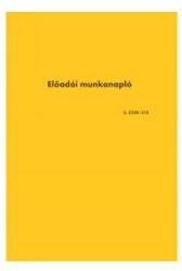 Bluering Elõadói munkanapló A4, álló 20lapos füzet C. 5230-315 Bluering® (NYOMTC5230315) - tonerpiac