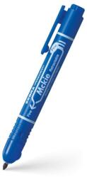 Zebra Alkoholos marker 1, 3 mm, nyomógombos, Zebra Mckie Retractable írásszín kék (51062JP) - tonerpiac