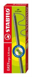 STABILO Grafitbél, 3, 15mm, HB, STABILO "Easy Ergo", 6szál/tubus (7890/6-HB) - mystock