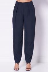 Giorgio Armani sötétkék szövetnadrág, 100% poliészter, normál szabás (XW000449 AF127501 UB100)