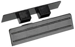 AFK AFK Műanyag mennyezeti függönysínhez - 2 soros végzáró, fekete (5901554619135)