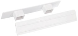 AFK AFK Műanyag mennyezeti függönysínhez - 3 soros végzáró, fehér (5901554670693)
