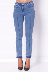 Pinko farmer nadrág, kék, 93% pamut, 5% poliészter, 2% elasztán, Regular fit (8P0722/D111 CA81)