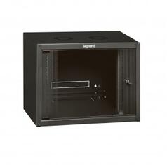 Legrand Linkeo fix 19 cabinet cu fix side panels - capacity 15U - dimensions 758x600x450 mm - ready-assembled (646203)