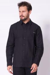 Calvin Klein fekete lenvászon ing, Size XL, 58% len, 42% pamut (J30J327295 BEH)