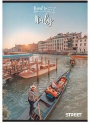 STREET Füzet STREET Travel to A5 54 lapos kockás (65756)