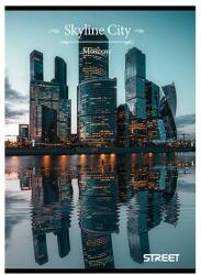 STREET Füzet STREET Skyline A5 54 lapos vonalas (65122A) - tonerpiac
