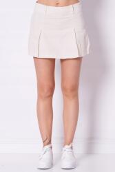 Calvin Klein Jeans Ada Miniszoknya, bézs szín, 100% pamut, 2025 tavasz/nyár (J20J225215 ADA)
