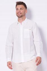 Calvin Klein Fehér lenvászon ing Calvin Klein J30J327295, Size S (J30J327295 YAF)