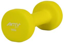 Aktivsport Súlyzó neoprén Aktivsport 1 kg sárga (LKDB-504B-1KG-S)