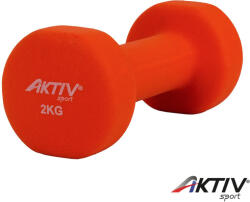 Aktivsport Súlyzó neoprén Aktivsport 2 kg narancs