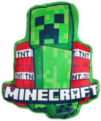 Setino Minecraft Danger formapárna, díszpárna 35x37 cm NETFML300731 (NETFML300731)