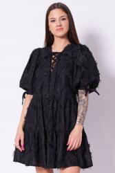 Silvian Heach Ruha, fekete, bő szabású, 40 It, 100% pamut (GPP25333VE BLACK)