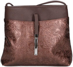 Karen rostbőr táska D 099 barna virág