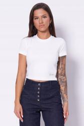 Guess Póló fehér Guess W5YI06 KCYV2, Size S, női, viszkóz (W5YI06 KCYV2 G011)