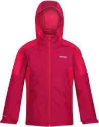 Regatta Hurdle IV gyerek bélelt esőkabát rózsaszín